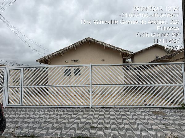 Casa na Rua Vanivaldo Gomes de Aragao, 224, Princesa, Praia Grande/SP — imóvel Caixa — foto 1